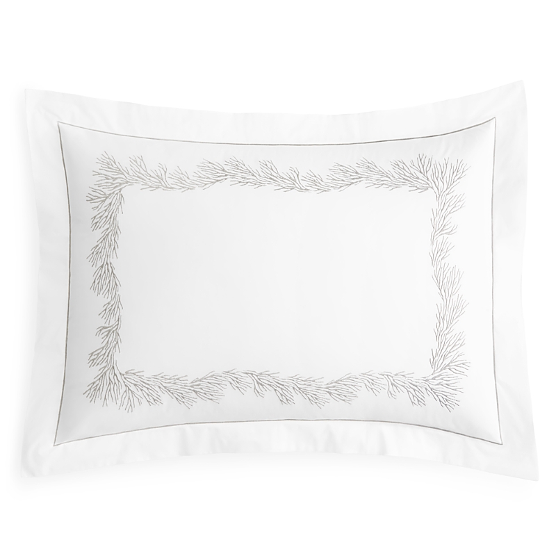 Matouk Atoll Standard Sham In Alabaster