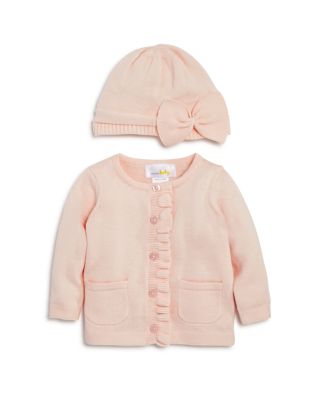 girls ruffle cardigan