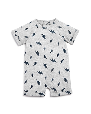 Bloomie's Boys' Lightning Print Romper Baby - 100% Exclusive