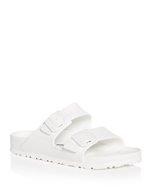 Birkenstock Women's Arizona Eva Essentials Slide Sandals In White