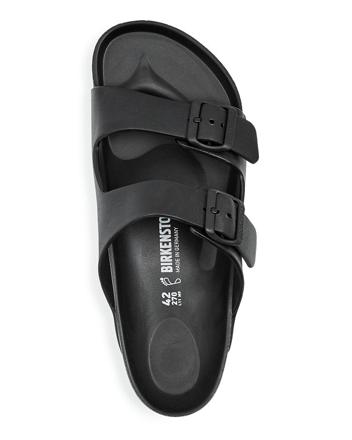 Shop Birkenstock Men's Arizona Eva Essential Slide Sandals In Black