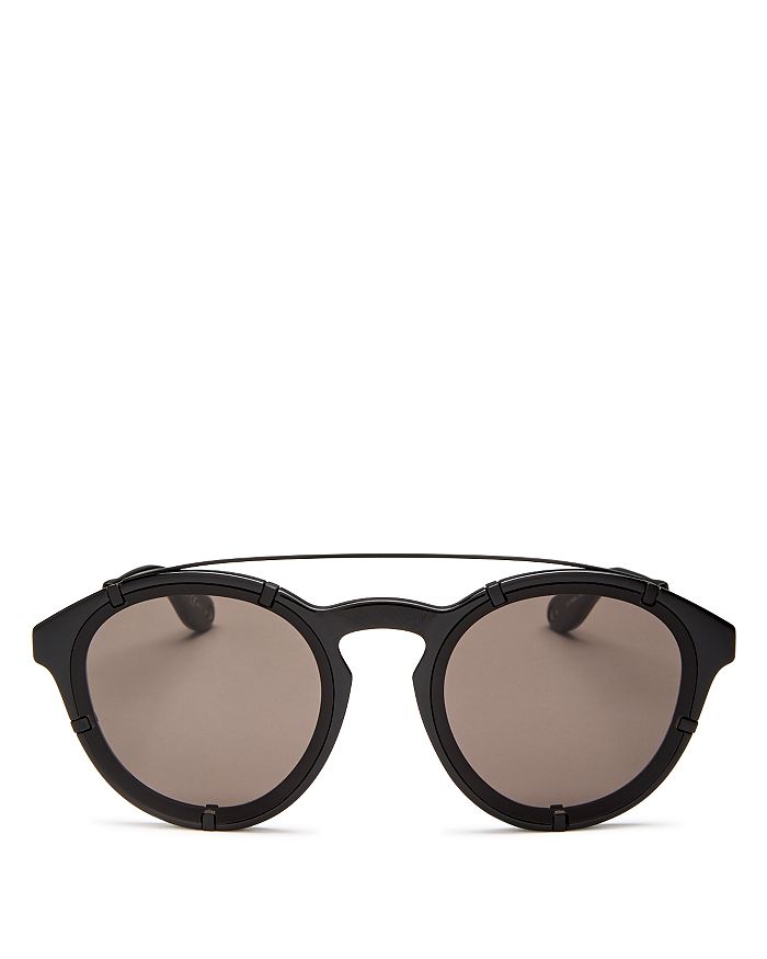 GIVENCHY WOMEN'S BROW BAR ROUND SUNGLASSES, 53MM,GV7088S