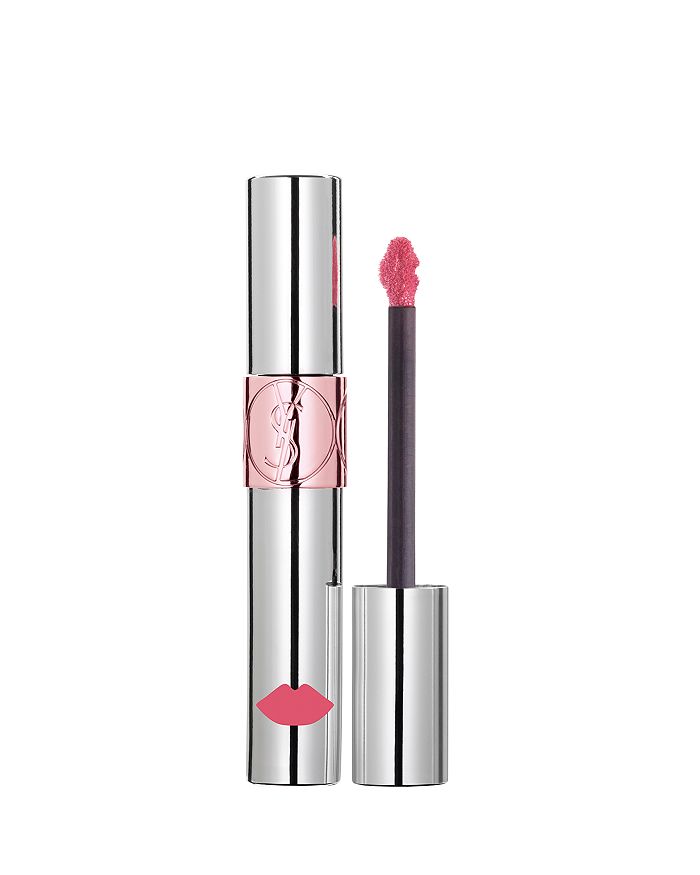 YSL Pink Lip Gloss Volupte Liquid Lip Balm 2 Expose Me Rose Yves Saint  Laurent 3614271799296
