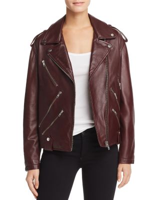 mcq alexander mcqueen leather jacket
