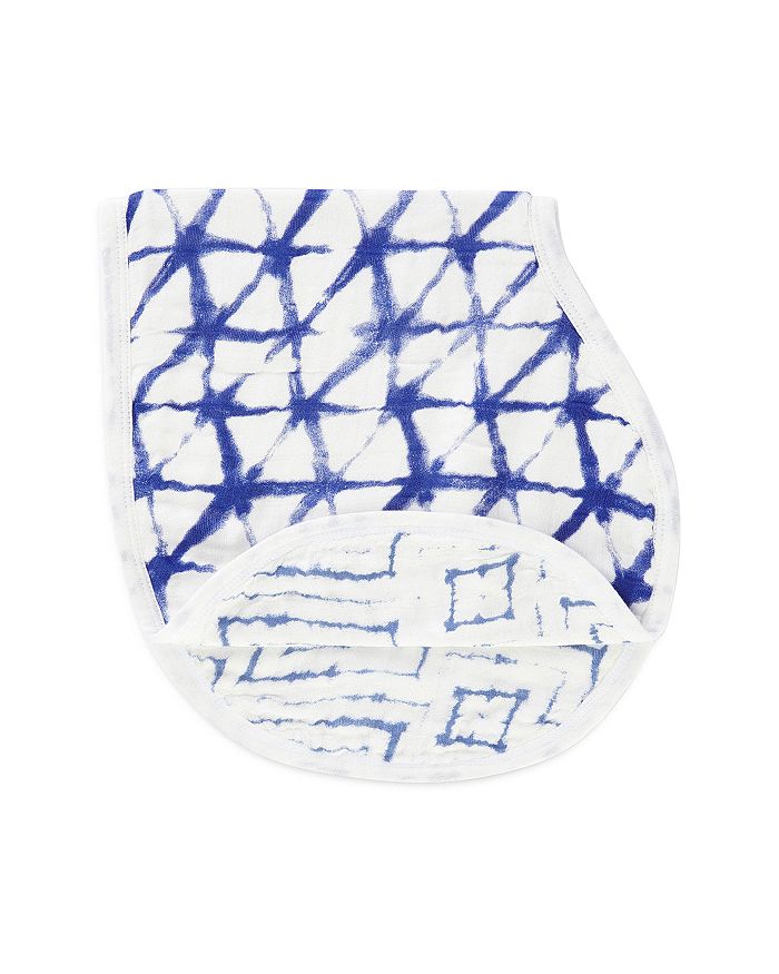 Aden and Anais Indigo Shibori Silky Soft Burby Bib Bloomingdale's