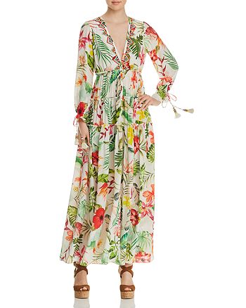 Rococo Sand Floral Silk Maxi Dress | Bloomingdale's