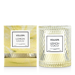 Voluspa Lemon Coco Cloche Candle