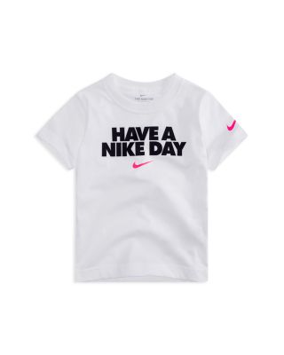 have a nike day pink shirt