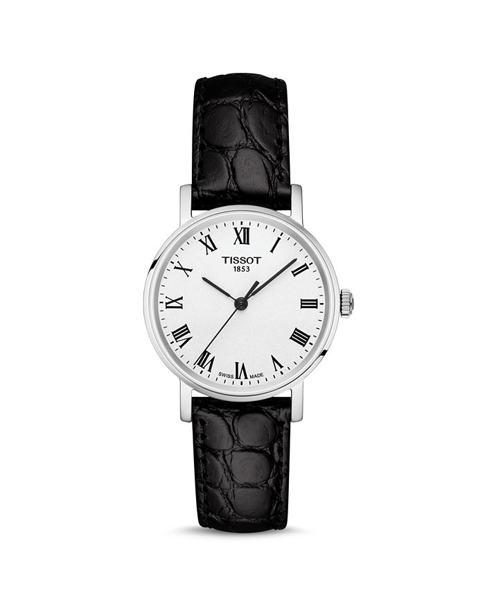Tissot Everytime Watch, 30mm In White/black