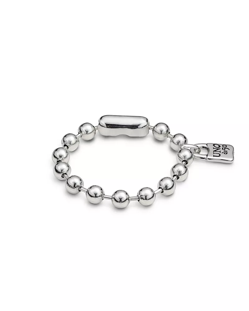 UNOde50 Sterling Silver Plated with Beads Bracelet
