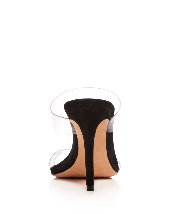 Women's Ariella Clear Strap High-Heel Slide Sandals