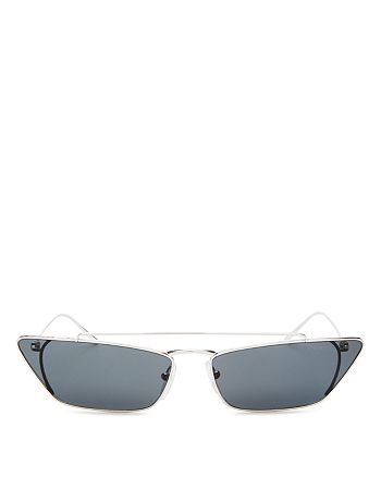 Prada Women S Ultravox Brow Bar Slim Cateye Sunglasses 67mm