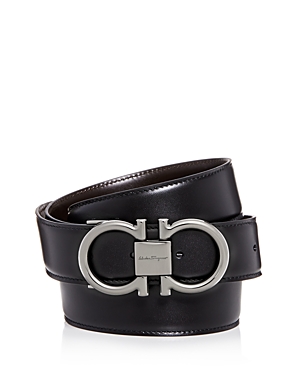 Salvatore Ferragamo Men's Paloma Reversible Leather Belt
