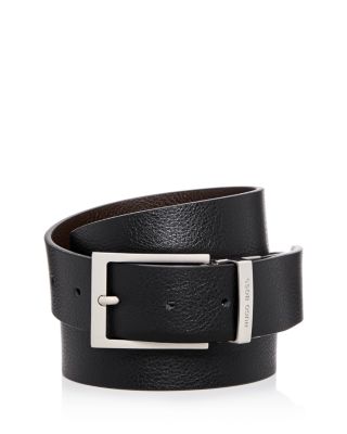 hugo boss leather belt