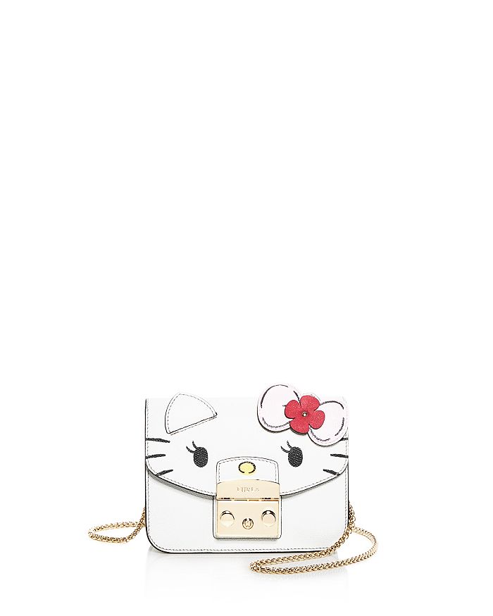 Furla Hello Kitty Metropolis Mini Leather Crossbody Bloomingdale s
