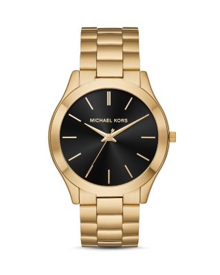 Michael Kors Slim Runway Watch, 44mm x 49mm | Bloomingdale's Jewelry ...