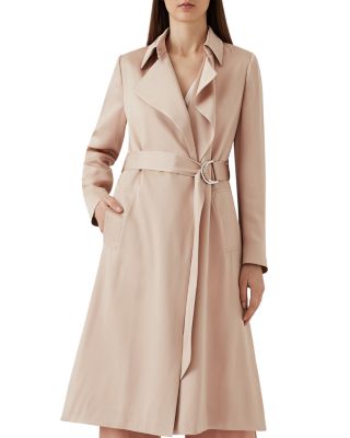 reiss darcie twill trench coat