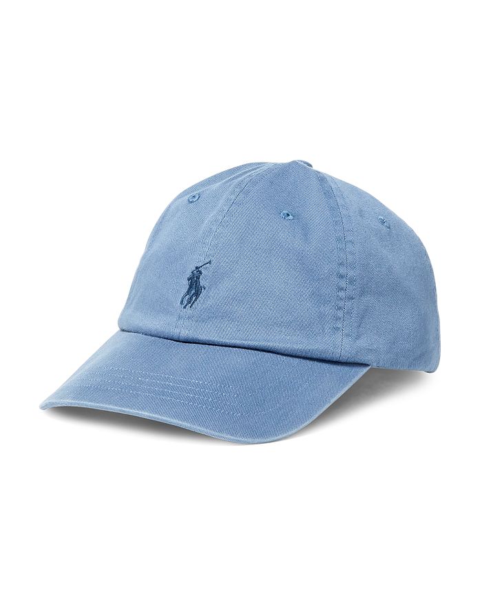 Shop Polo Ralph Lauren Signature Pony Hat In Carson Blue