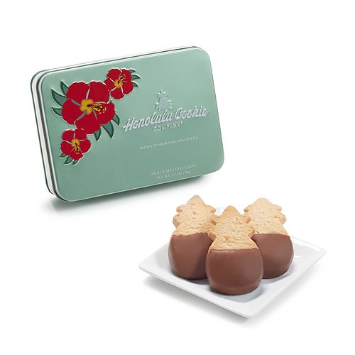Honolulu Cookie Company - Hibiscus Flower Cookie Tin