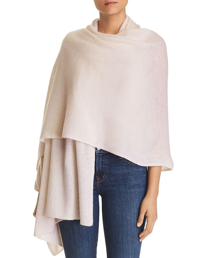 C by bloomingdale's cashmere new arrivals travel wrap