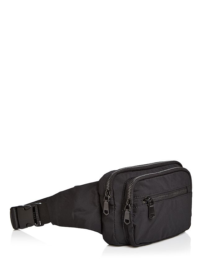 Shop Sol & Selene Hip Hugger Belt Bag In Black/black