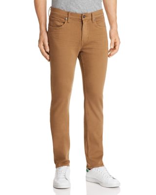 PAIGE - Federal Slim Straight Fit Jeans in Laurel Tan