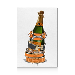 Oliver Gal Arm Candy Champagne Canvas Art, 24 X 36 In Green