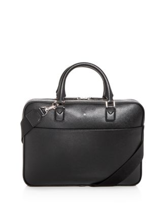 Montblanc Sartorial Ultra Slim Embossed Leather Briefcase | Bloomingdale's