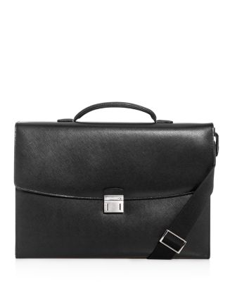 Montblanc Sartorial Single Gusset Leather Briefcase | Bloomingdale's