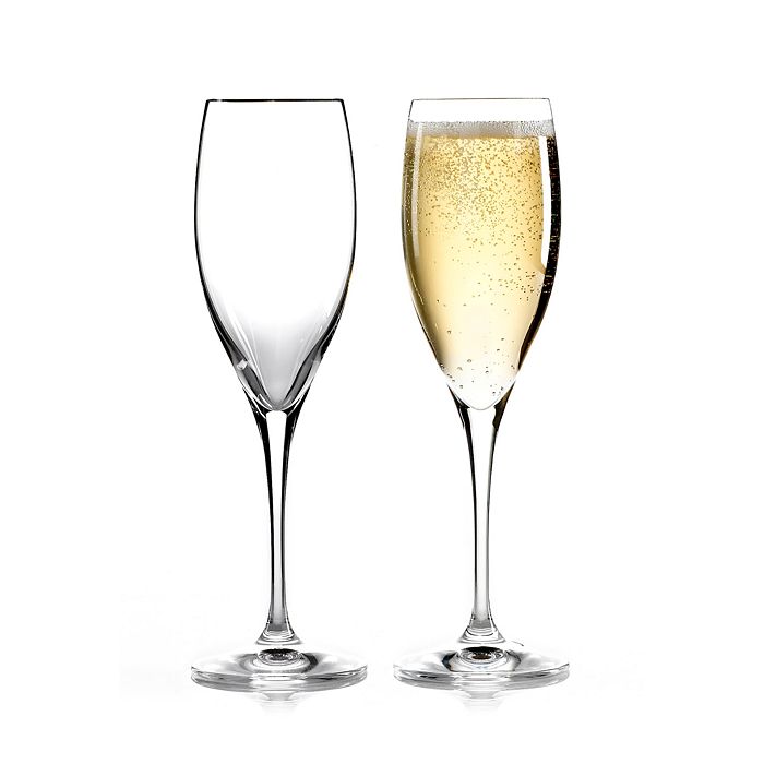 Riedel Champagne Glasses, 9 oz,  Set of 2, Clear