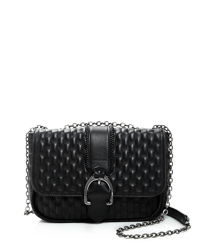 Longchamp Amazone Matelassé Small Leather Shoulder Bag | Bloomingdale's