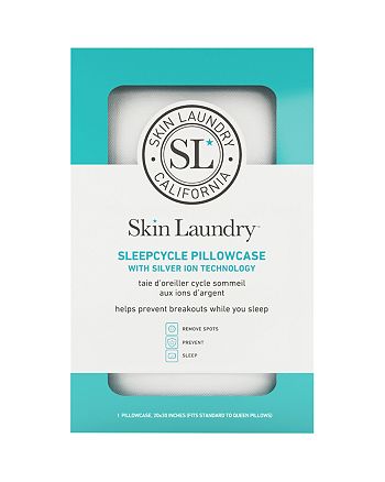 Skin Laundry - SleepCycle Pillowcase with Silver Ion Technology, Queen