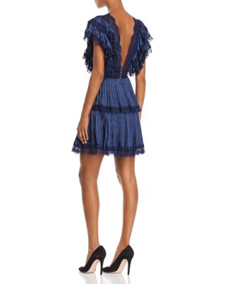 Alice+Olivia■Laverne Lace Up Back Dress■ドレス Alice and Olivia Laverne Lace Up Back Dress | Bloomingdale's