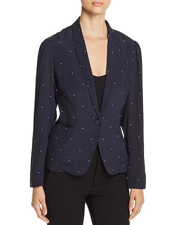 Vince Camuto Soho Pindot Print Blazer Bloomingdale S