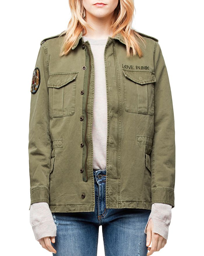 Zadig & Voltaire Kayak Military Jacket Bloomingdale's