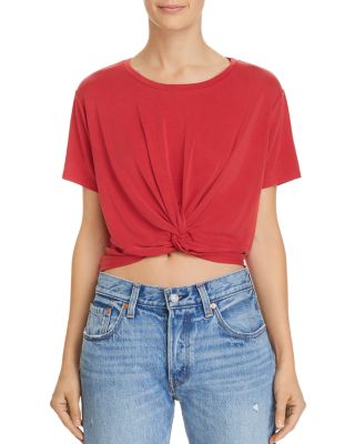 Sadie & Sage - Twist-Front Tee