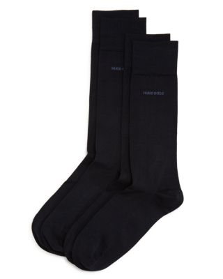 Solid Dress Socks - Pack of 2