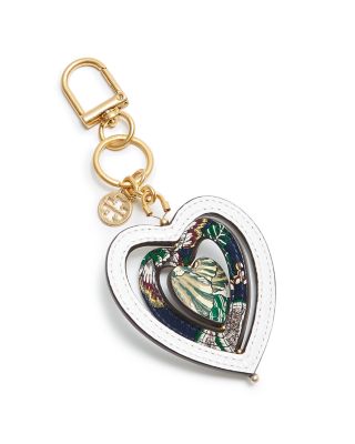 tory burch heart key fob