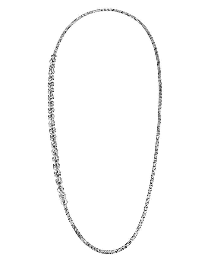 JOHN HARDY STERLING SILVER CLASSIC CHAIN WOVEN NECKLACE, 36,NB90123X36