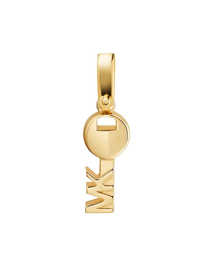 Michael Kors Mk Key Charm In Rose Gold