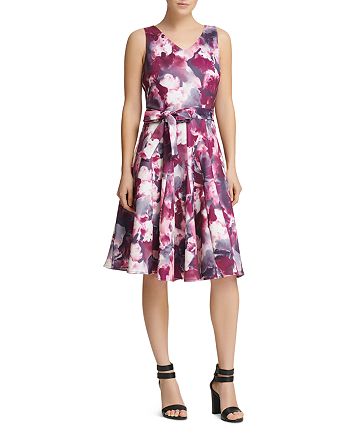 Donna Karan Floral Scuba Dress | Bloomingdale's