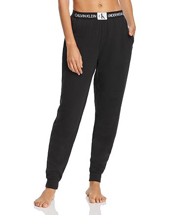 monogram lounge jogger pants by calvin klein