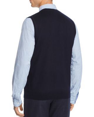 V-Neck Merino Wool Vest - Exclusive
