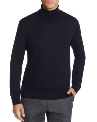 The Men's Store at Bloomingdale's Jacquard Merino Wool Crewneck Sweater Raisin Size XXL main image 0