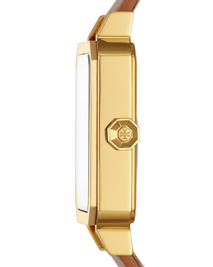 Tory Burch Robinson Watch, Limited Edition, Gold-Tone/Lapis, 38 X 25 Mm in  Blue