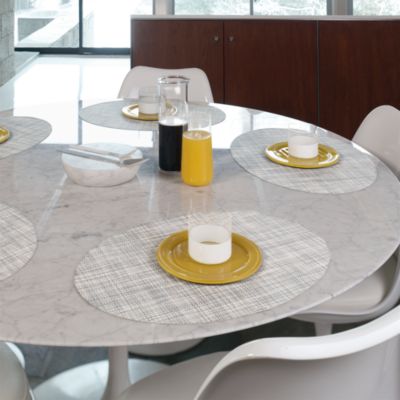 Mini Basketweave Oval Placemat