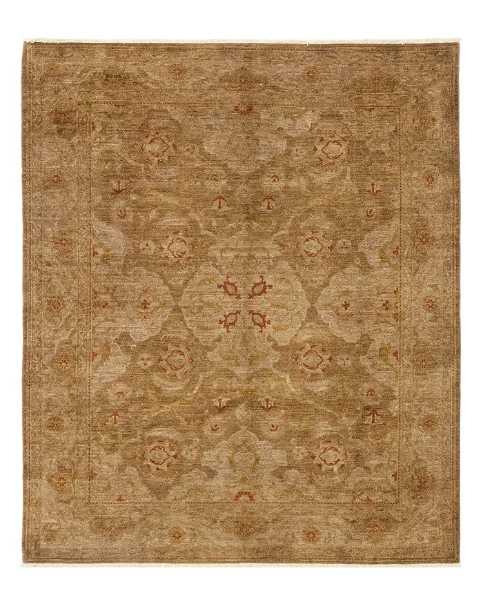 Bloomingdale's Ziegler Rhema Hand-knotted Area Rug, 8' 1 X 9' 7 In Brown