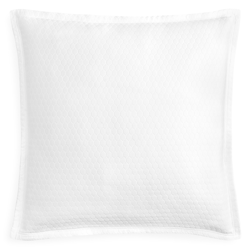 Sferra Favo Euro Sham In White