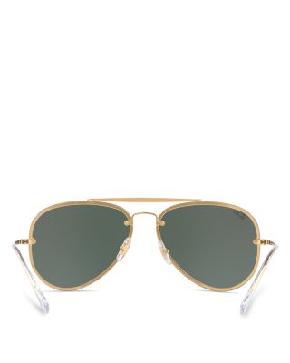  Blaze Aviator Sunglasses, 61mm
