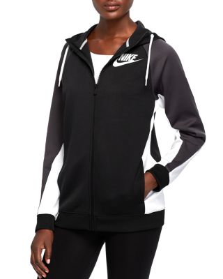 nike block logo hoodie